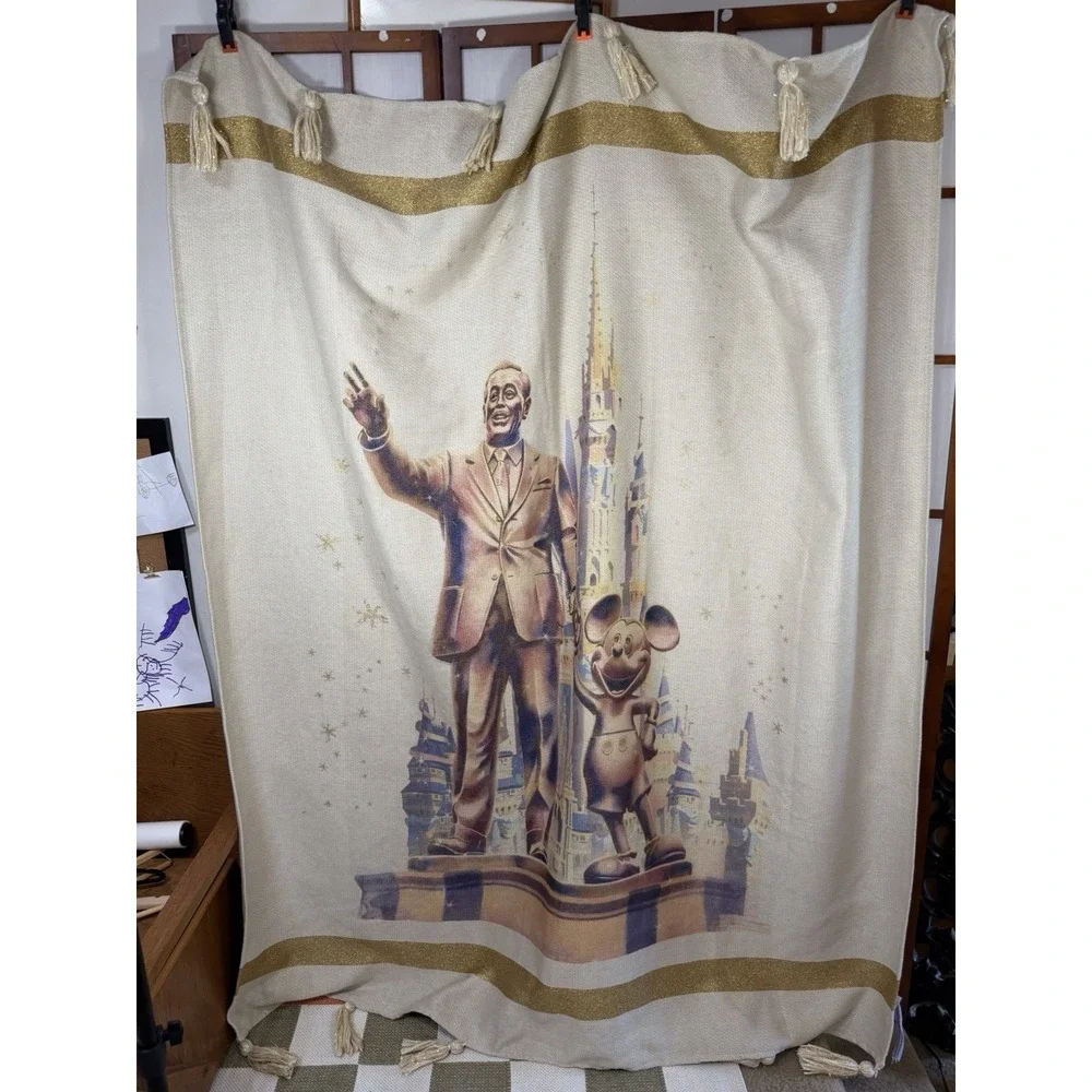 DisneyWorld Large Throw 50th Anniversary 60